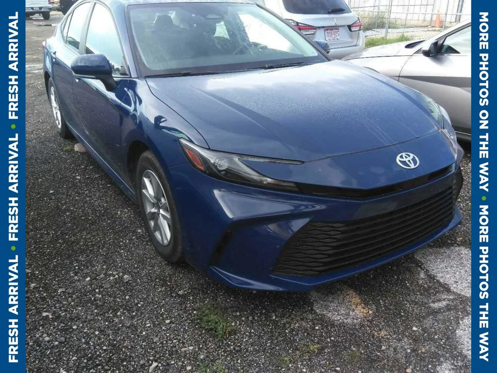 Used 2025 Blue Toyota LE image 1
