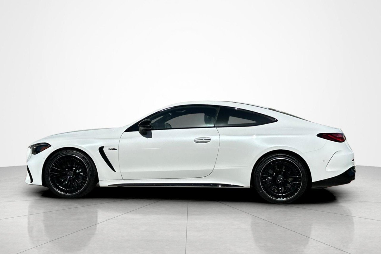 New 2026 MANUFAKTUR Moonlight White Metallic Mercedes-Benz AMG® CLE 53 4MATIC+ Coupe image 2