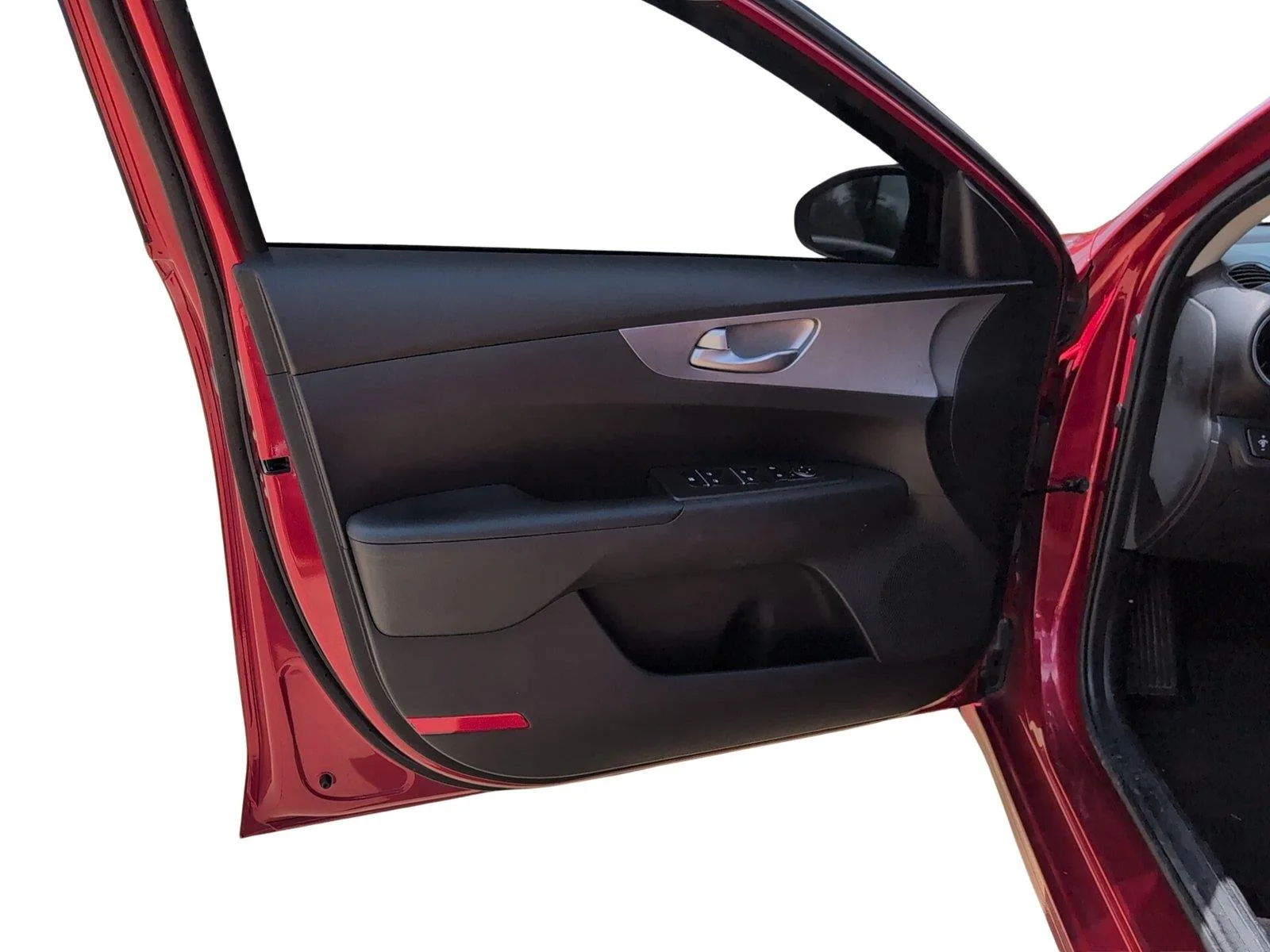Used 2023 Currant Red Kia LXS image 12