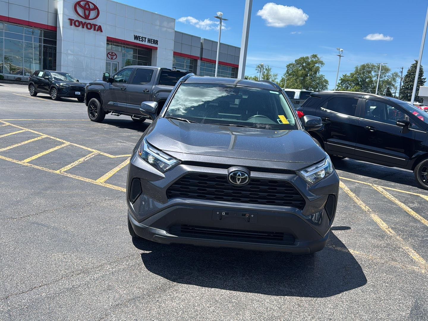 Used 2023 Magnetic Gray Metallic Toyota XLE image 2