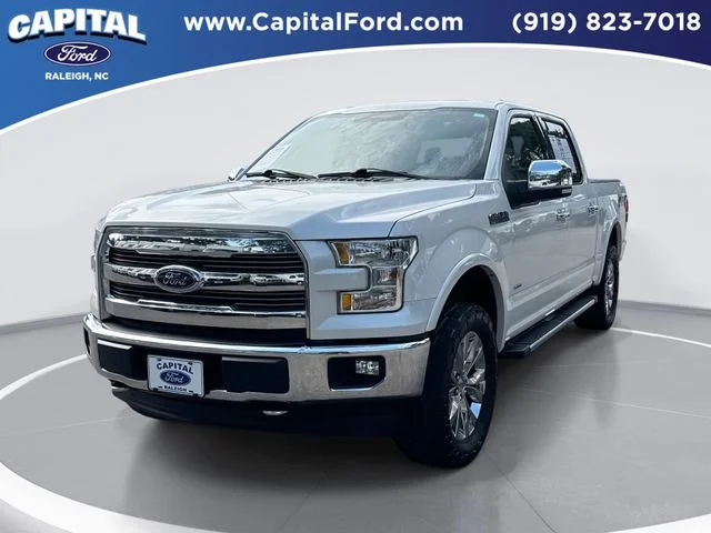 Used 2017 White Ford Lariat image 1