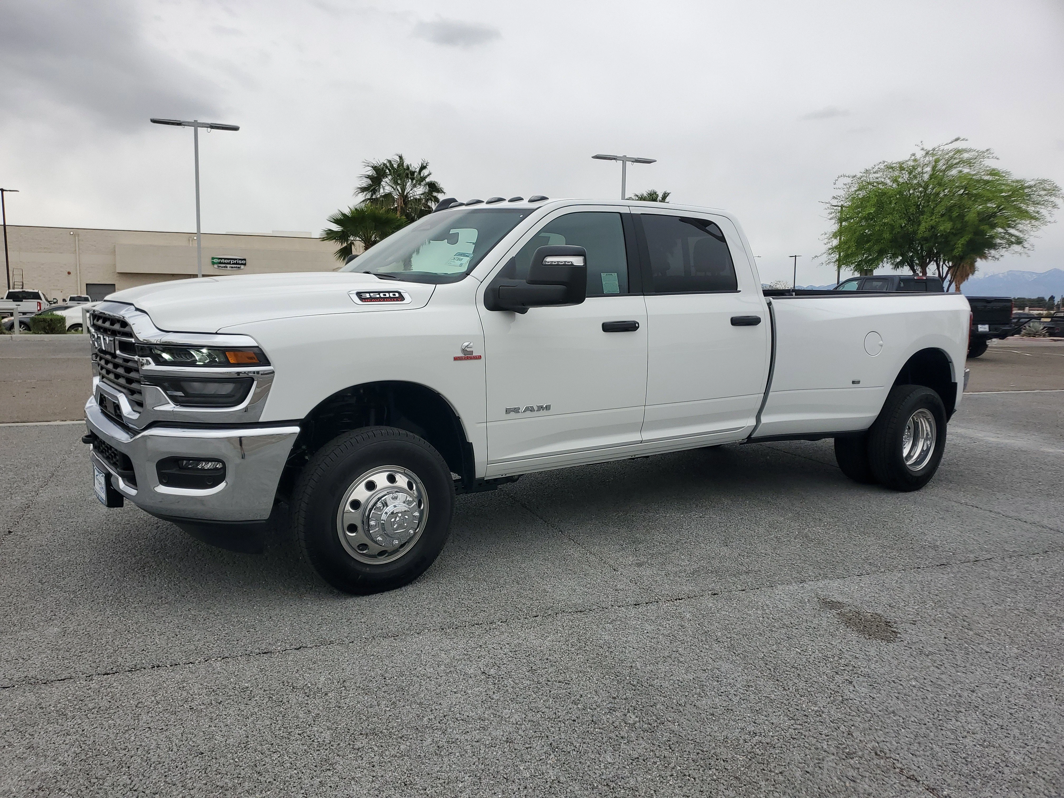 New 2026 Bright White Clear-Coat Exterior Paint RAM Big Horn image 8