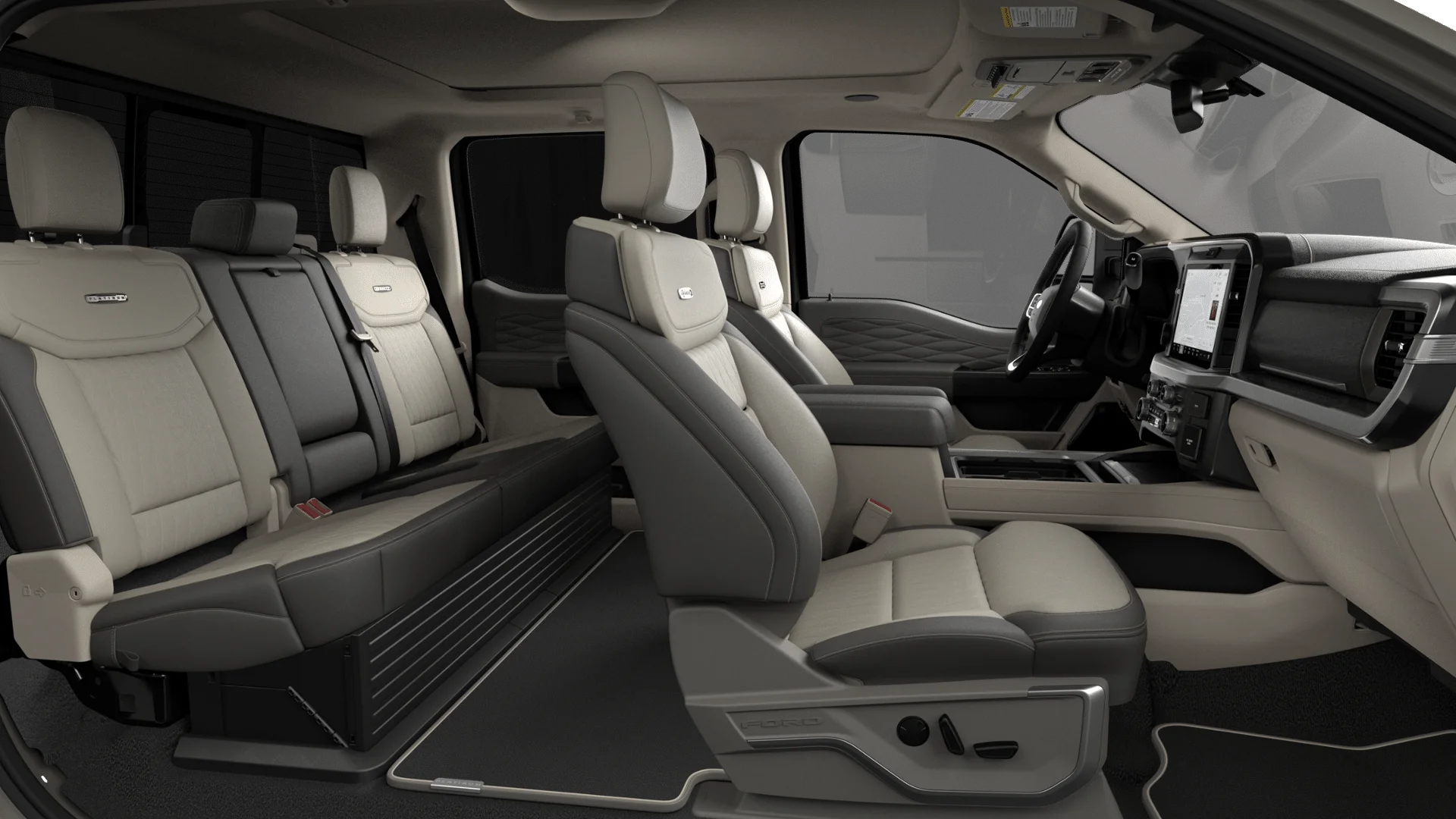 New 2027 Marsh Gray Metallic Ford Platinum image 6