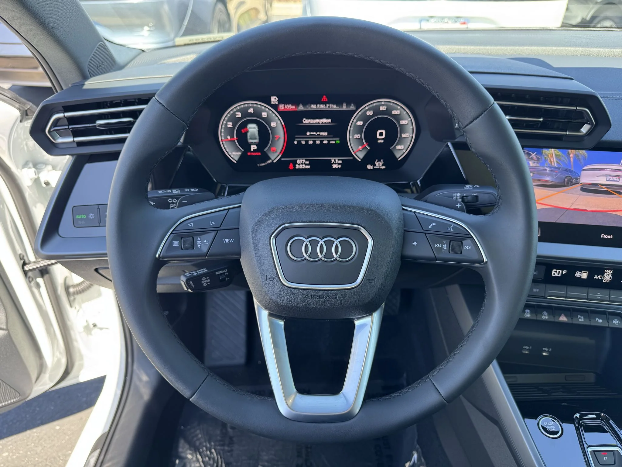 Used 2026 Glacier White Metallic Audi Premium Plus image 17