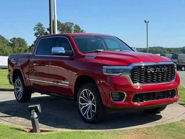 New 2026 Molten Red Pearl-Coat Exterior Paint RAM Tungsten image 9