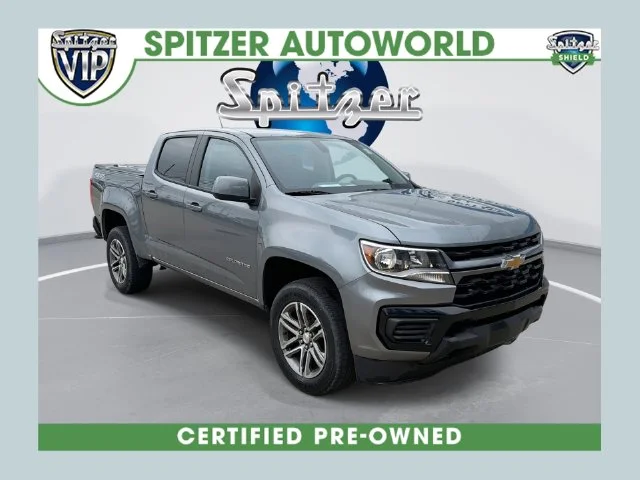 Used 2022 Gray Chevrolet Work Truck image 1