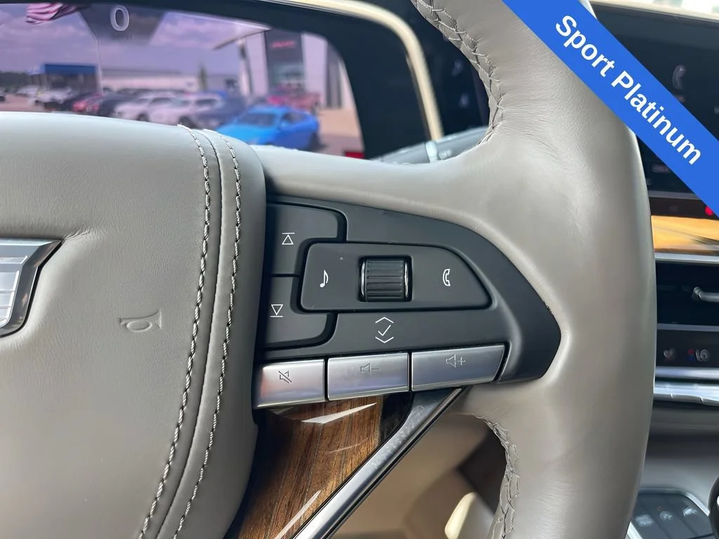 Used 2023 Crystal White Tricoat Cadillac Sport Platinum image 23