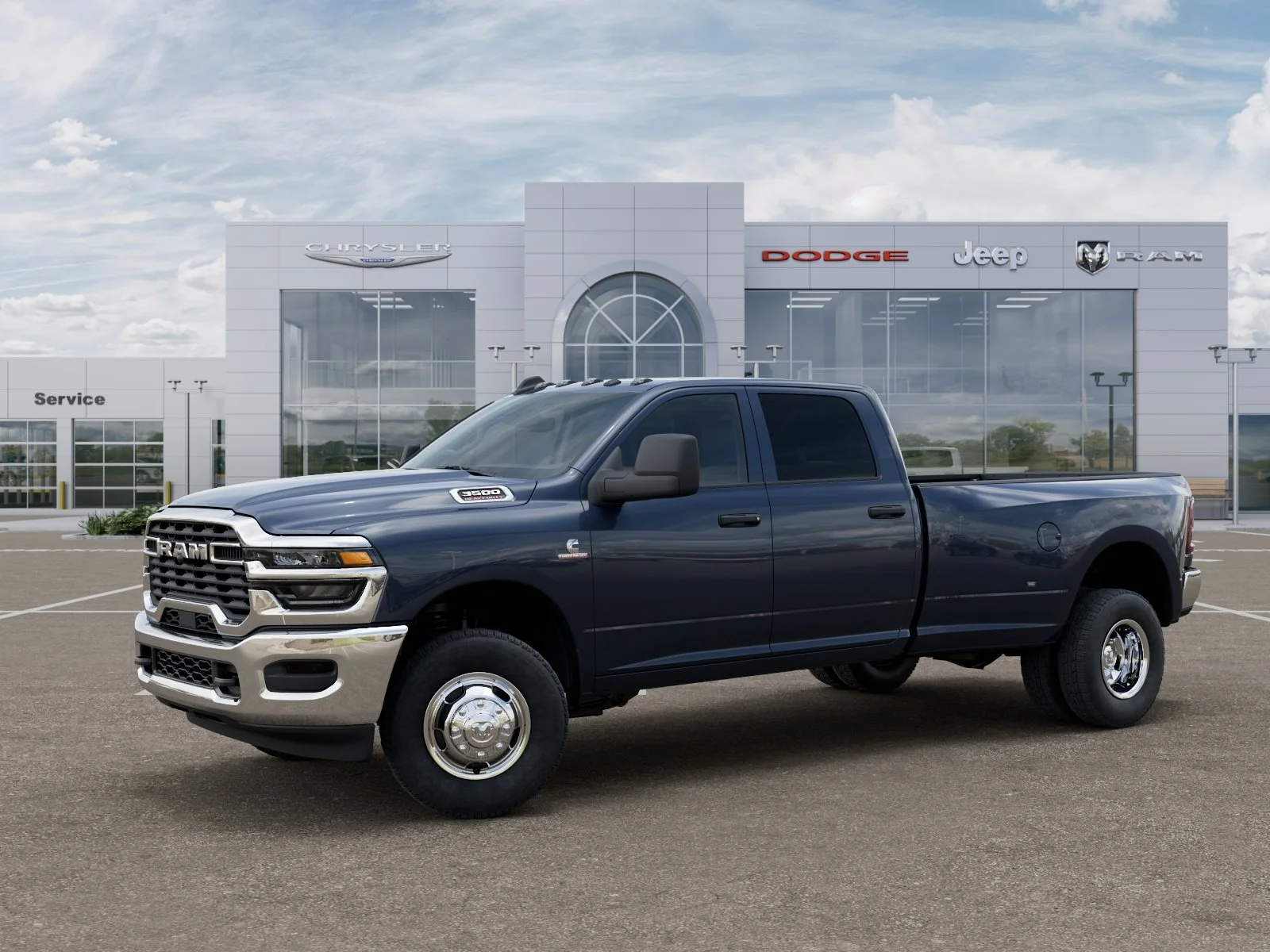 New 2026 Forged Blue Metallic Exterior Paint RAM Tradesman image 11