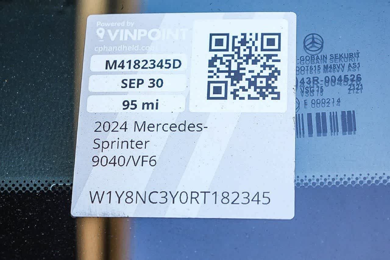 New 2024 Jet Black Mercedes-Benz Cargo 170WB High Roof Super Single RWD 2.0L I4 Die image 25