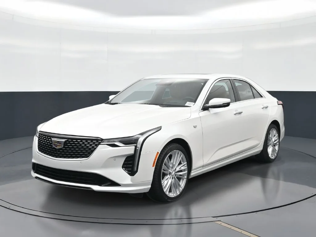 Certified Used 2023 White Cadillac Premium Luxury image 1