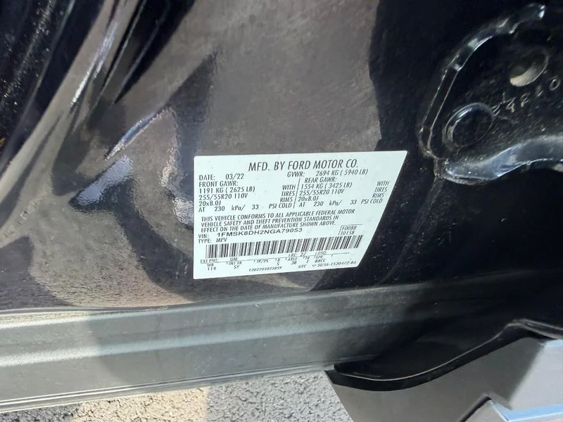 Certified Used 2022 Agate Black Metallic Ford XLT image 25