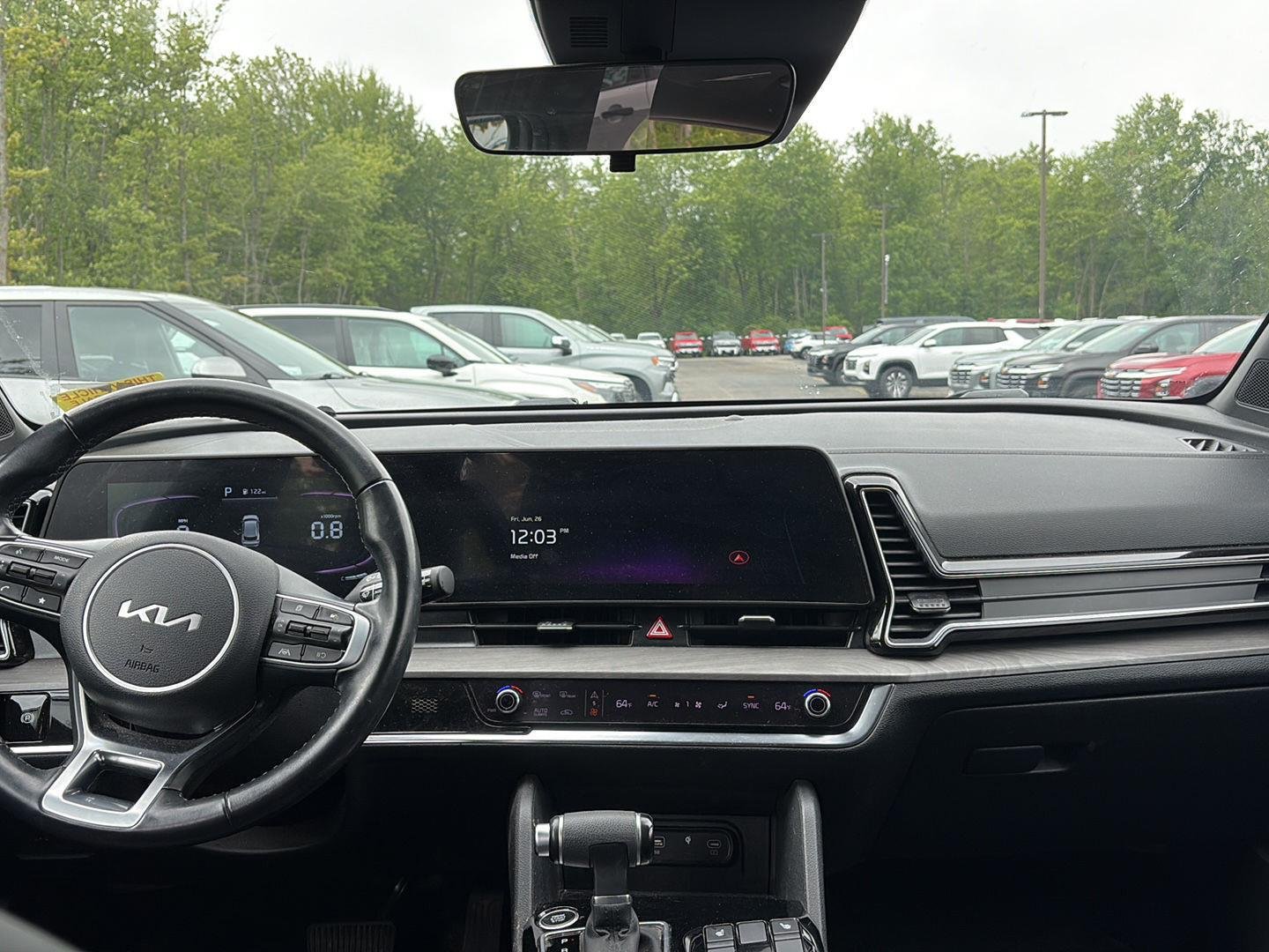 Used 2023 Wolf Gray Kia X-Line image 2