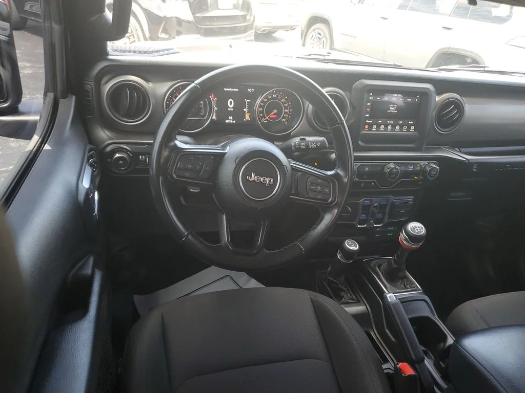 Used 2021 Black Jeep Unlimited Willys image 9