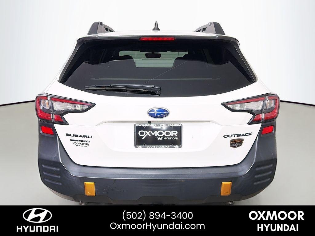Used 2023 Crystal White Pearl Subaru Wilderness image 6