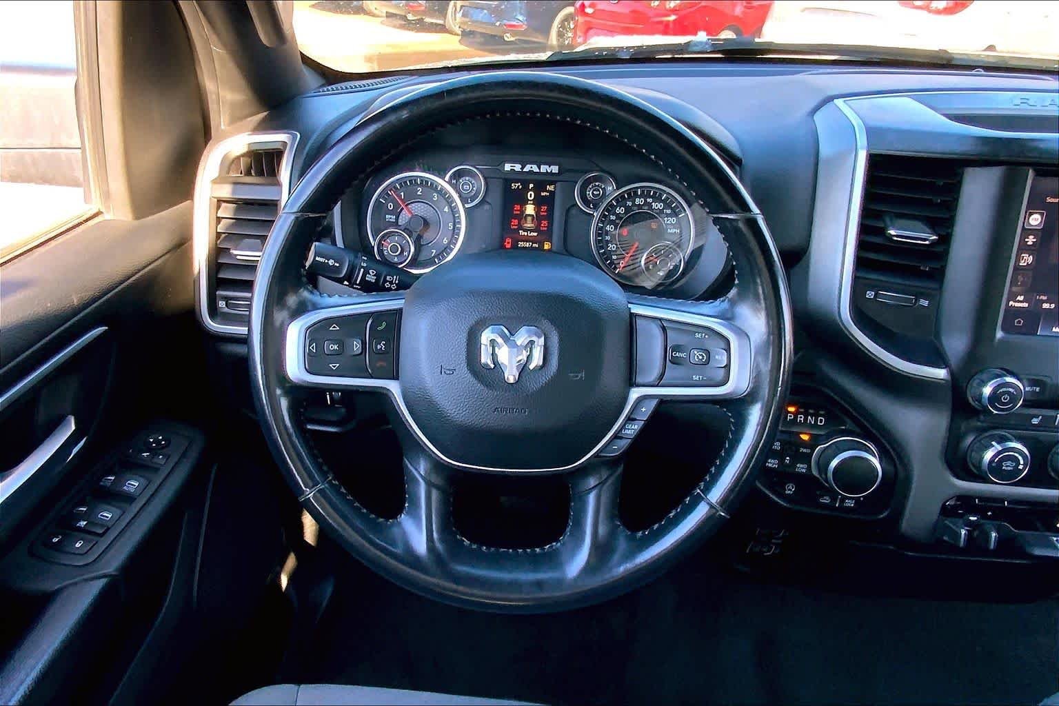 Used 2023 Bright White Clearcoat Ram Big Horn image 6