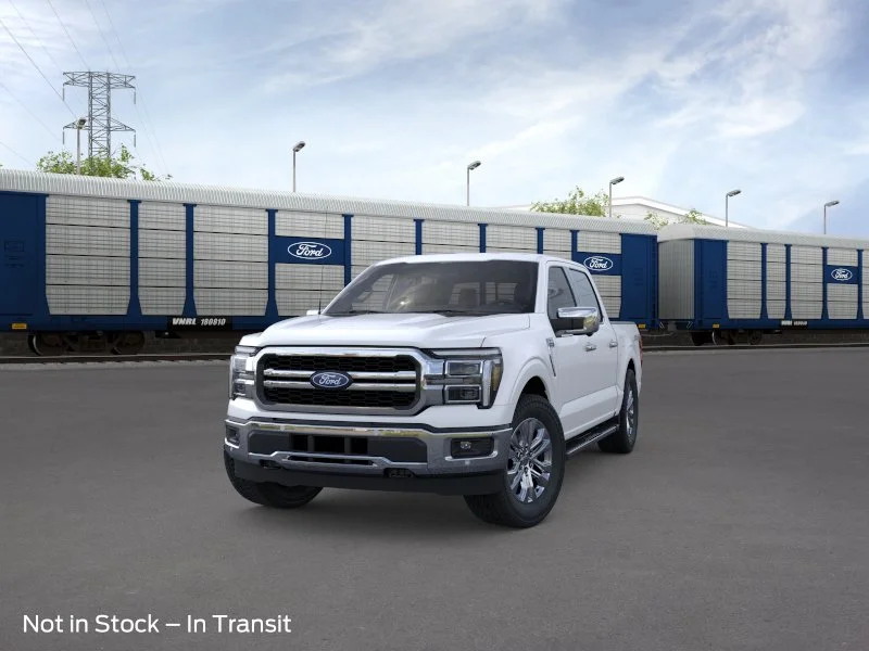 New 2026 Star White Metallic Tri-Coat Ford Lariat® image 2
