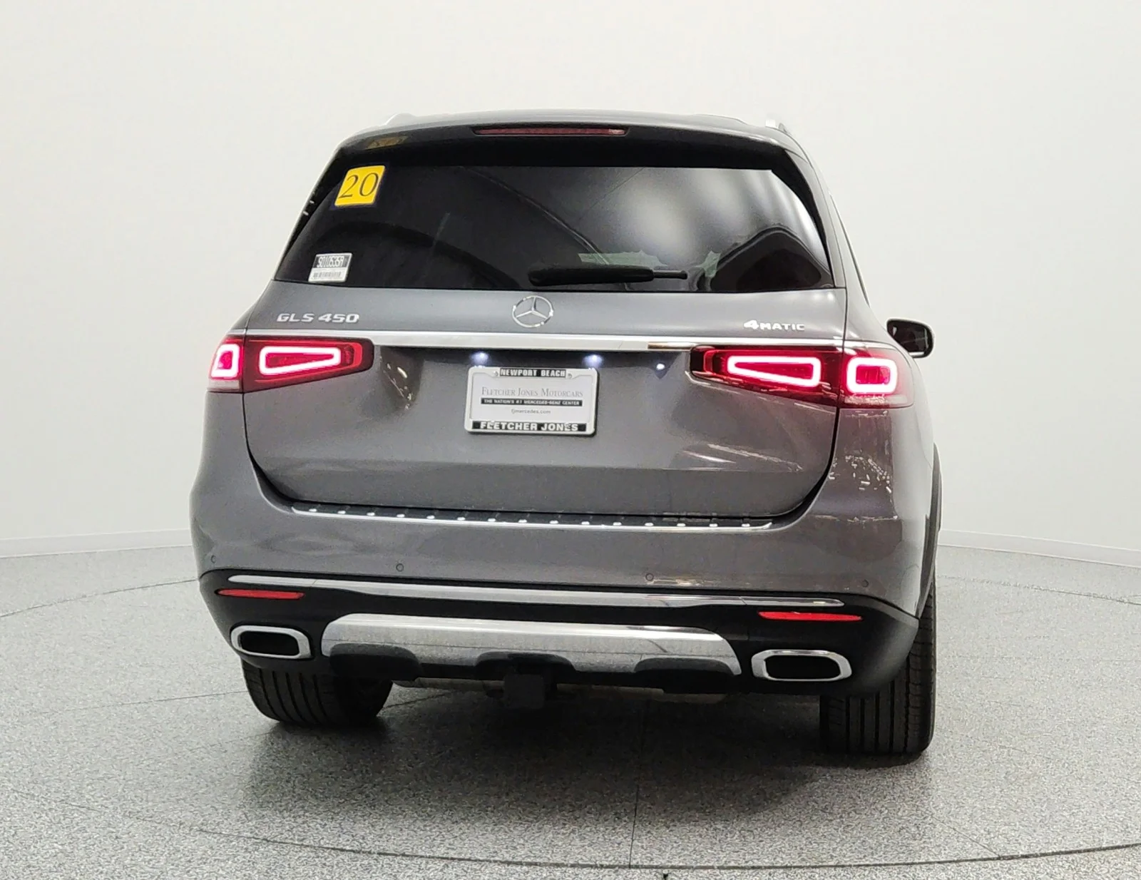 Used 2020 Selenite Grey Metallic Mercedes-Benz GLS 450 4MATIC® SUV image 6