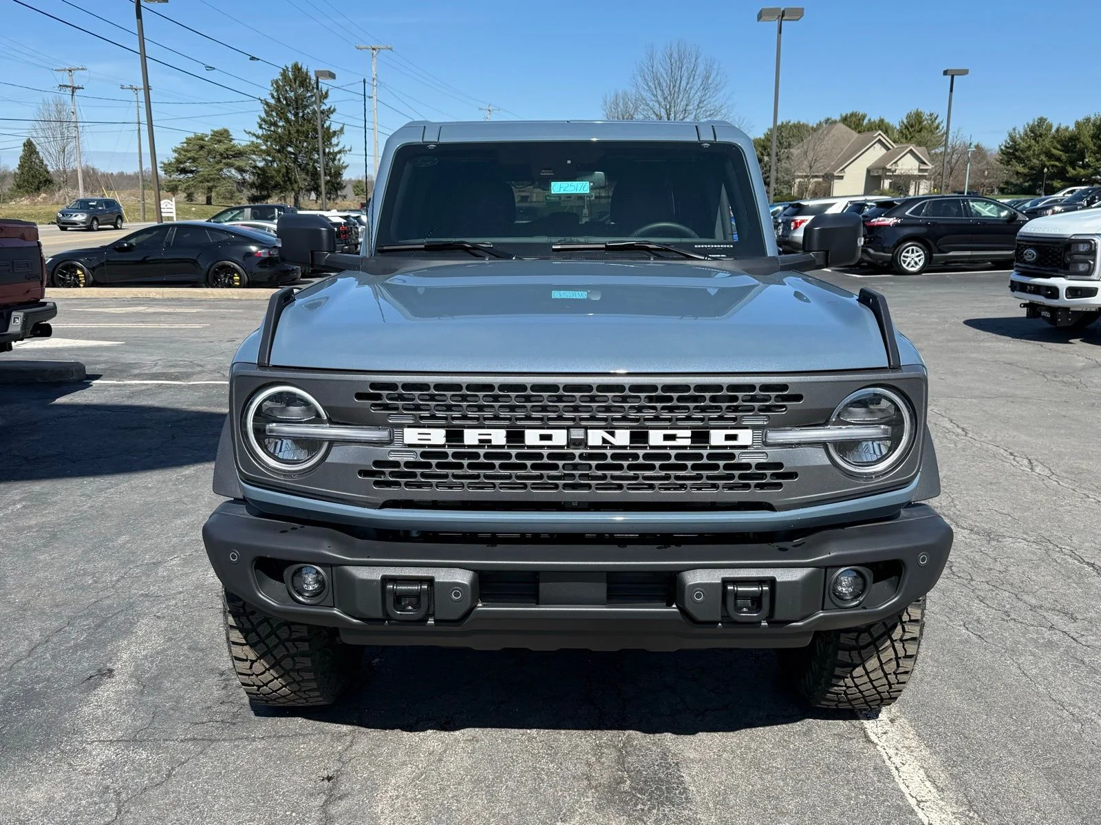 New 2025 Azure Gray Metallic Tri-Coat Ford Badlands® image 15