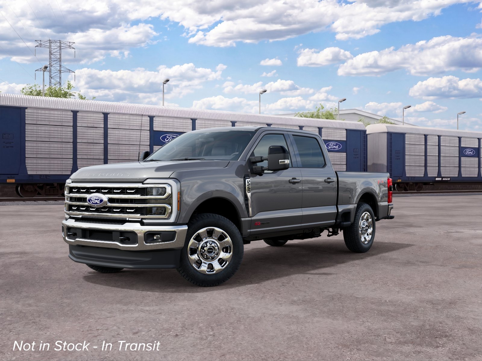 New 2027 Carbonized Gray Metallic Ford F-250® Lariat® image 2