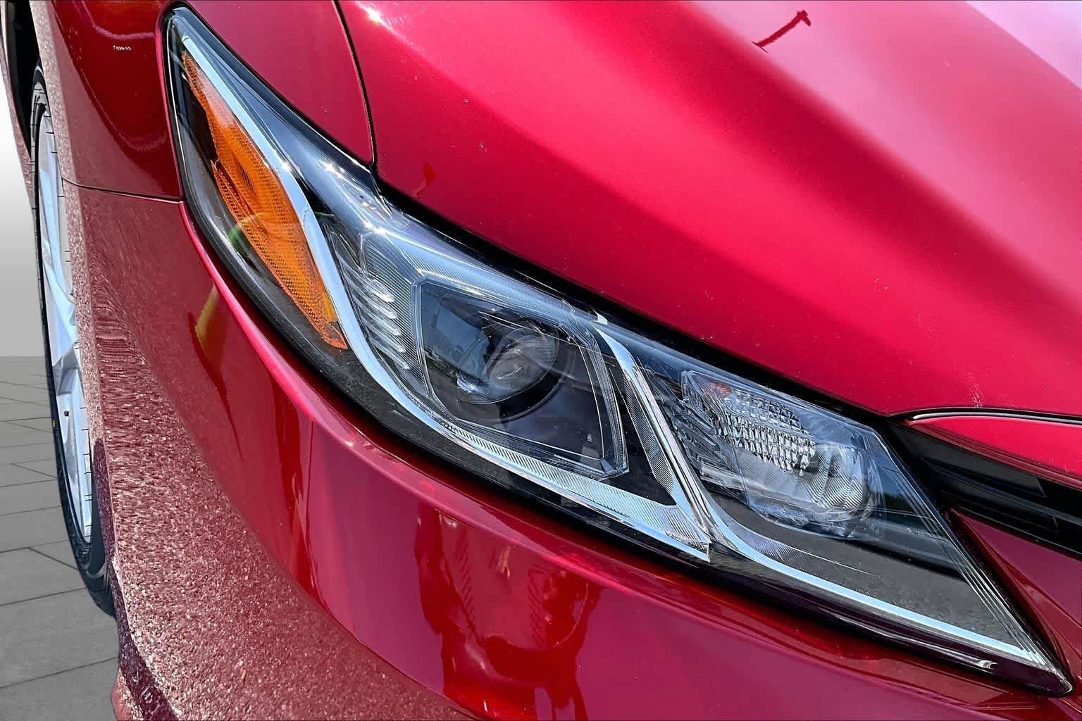 Used 2023 Supersonic Red Toyota LE image 27