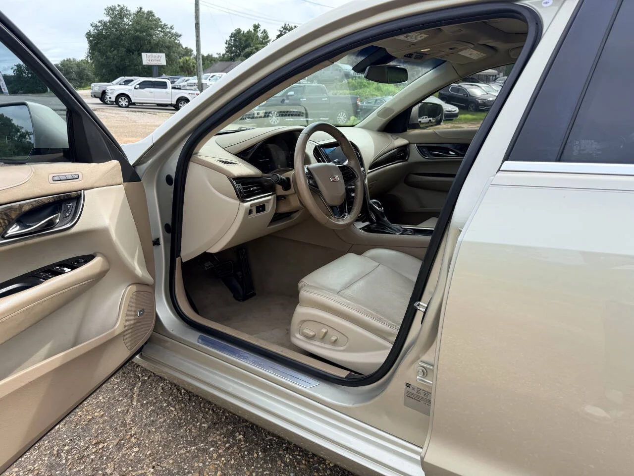 Used 2015 Champagne Cadillac 2.0T Luxury 4dr Sedan image 11
