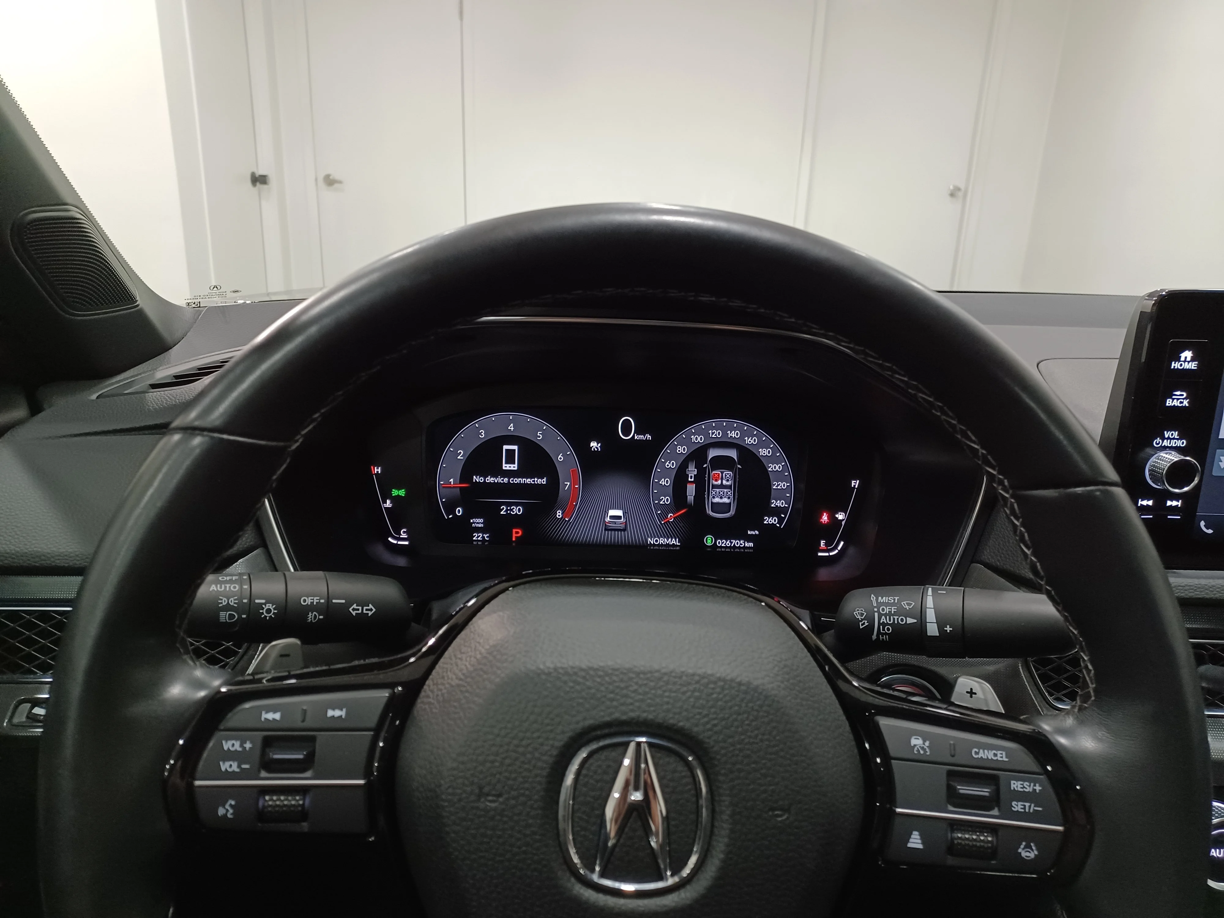 Certified Used 2025 Majestic Black Pearl Acura Elite A-Spec*Adaptive Cruise | Remote Start | Nav | Head Up Display | Htd Suede Seats | Sunroof image 15