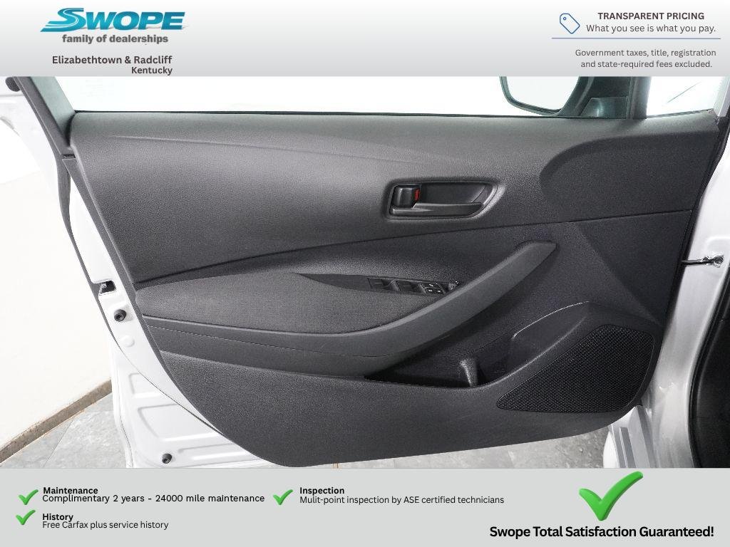 Used 2023 Classic Silver Metallic Toyota LE image 14