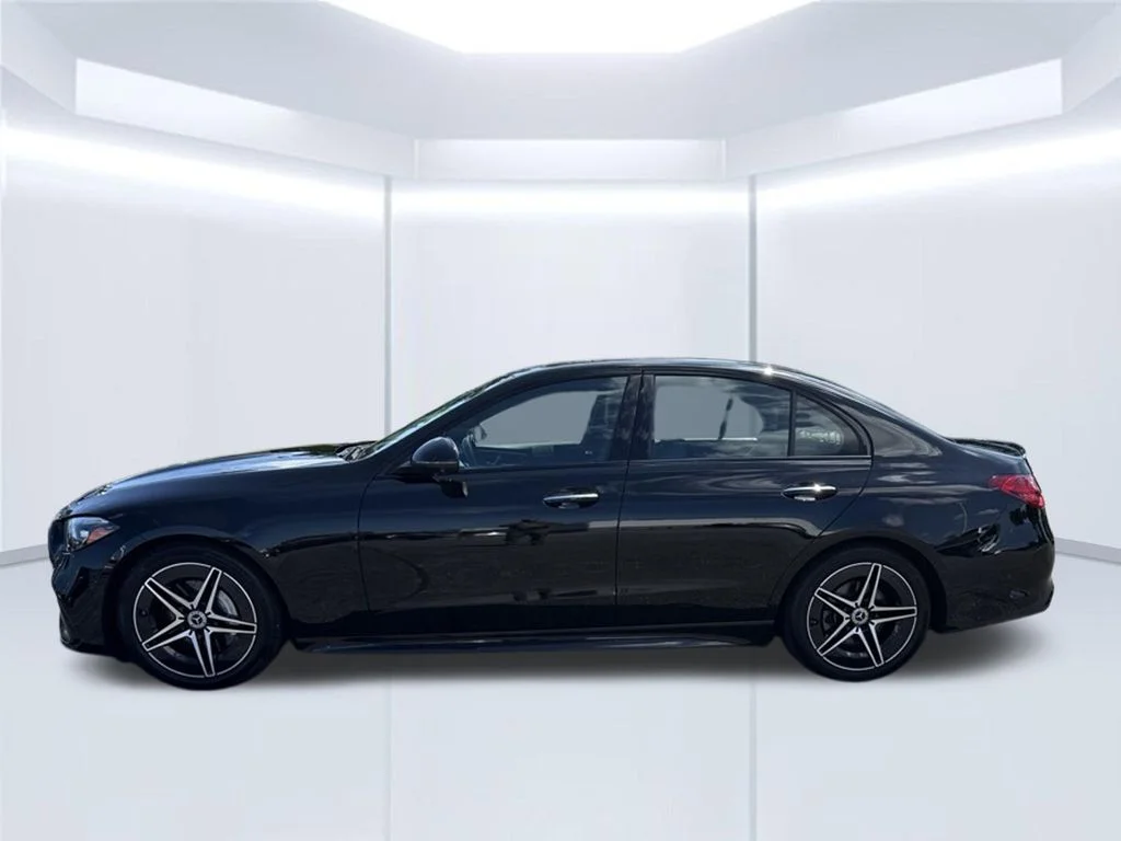 Certified Used 2024 Black Mercedes-Benz C 300 image 2