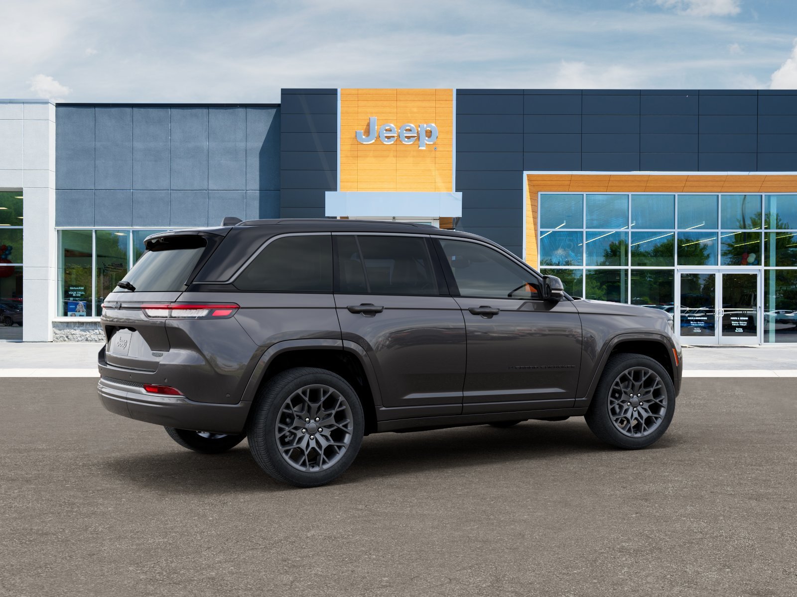 New 2026 Baltic Gray Metallic Clear-Coat Exterior Paint Jeep Summit image 30