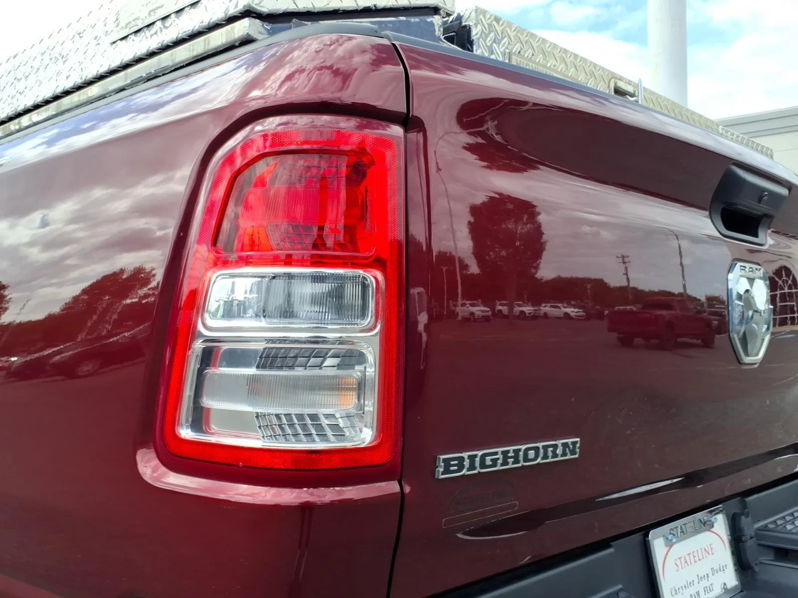 Used 2024 Delmonico Red Pearlcoat Ram Big Horn image 17