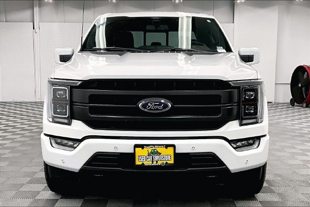 Used 2022 Oxford White Ford Lariat image 4