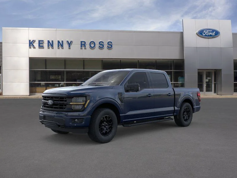New 2026 Antimatter Blue Metallic Ford XLT image 2