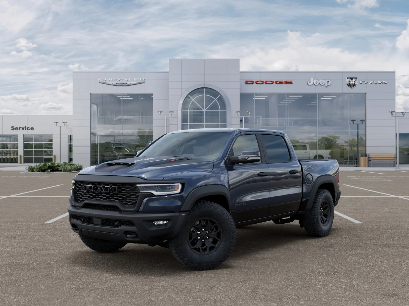 New 2026 Forged Blue Metallic Exterior Paint RAM RHO image 29