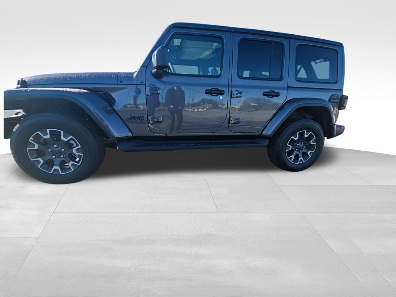 New 2026 Granite Crystal Metallic Clear-Coat Exterior Paint Jeep Sahara image 2