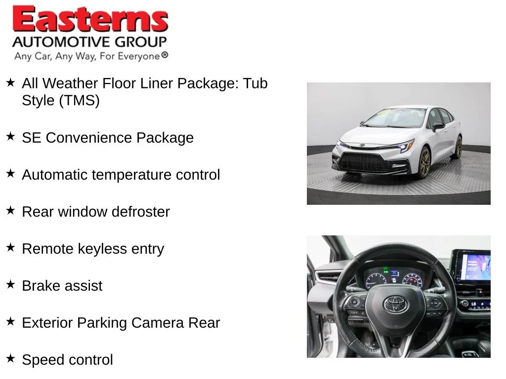 Used 2024 White Toyota SE Nightshade image 11