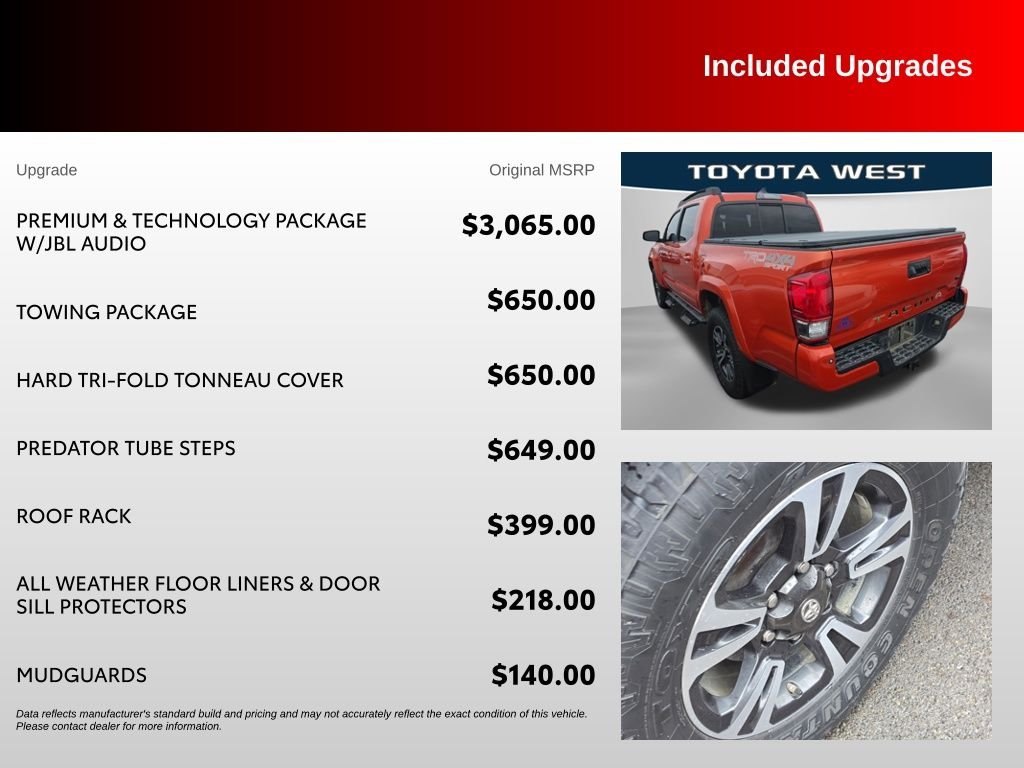 Used 2016 Red Toyota TRD Sport image 19