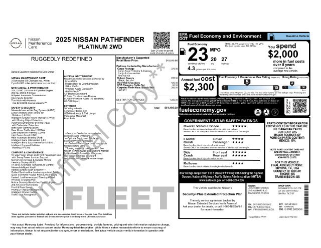 Used 2025 Gray Nissan Platinum image 26