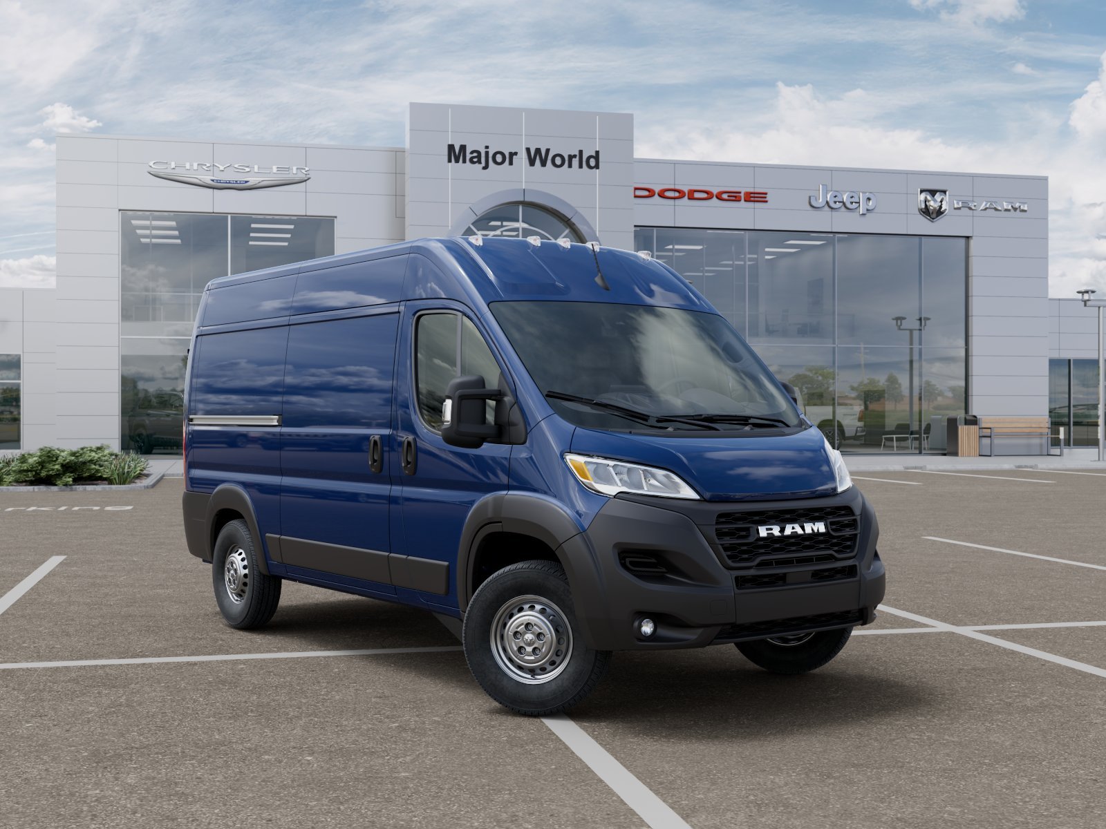 New 2025 Patriot Blue Pearlcoat RAM TRADESMAN image 5