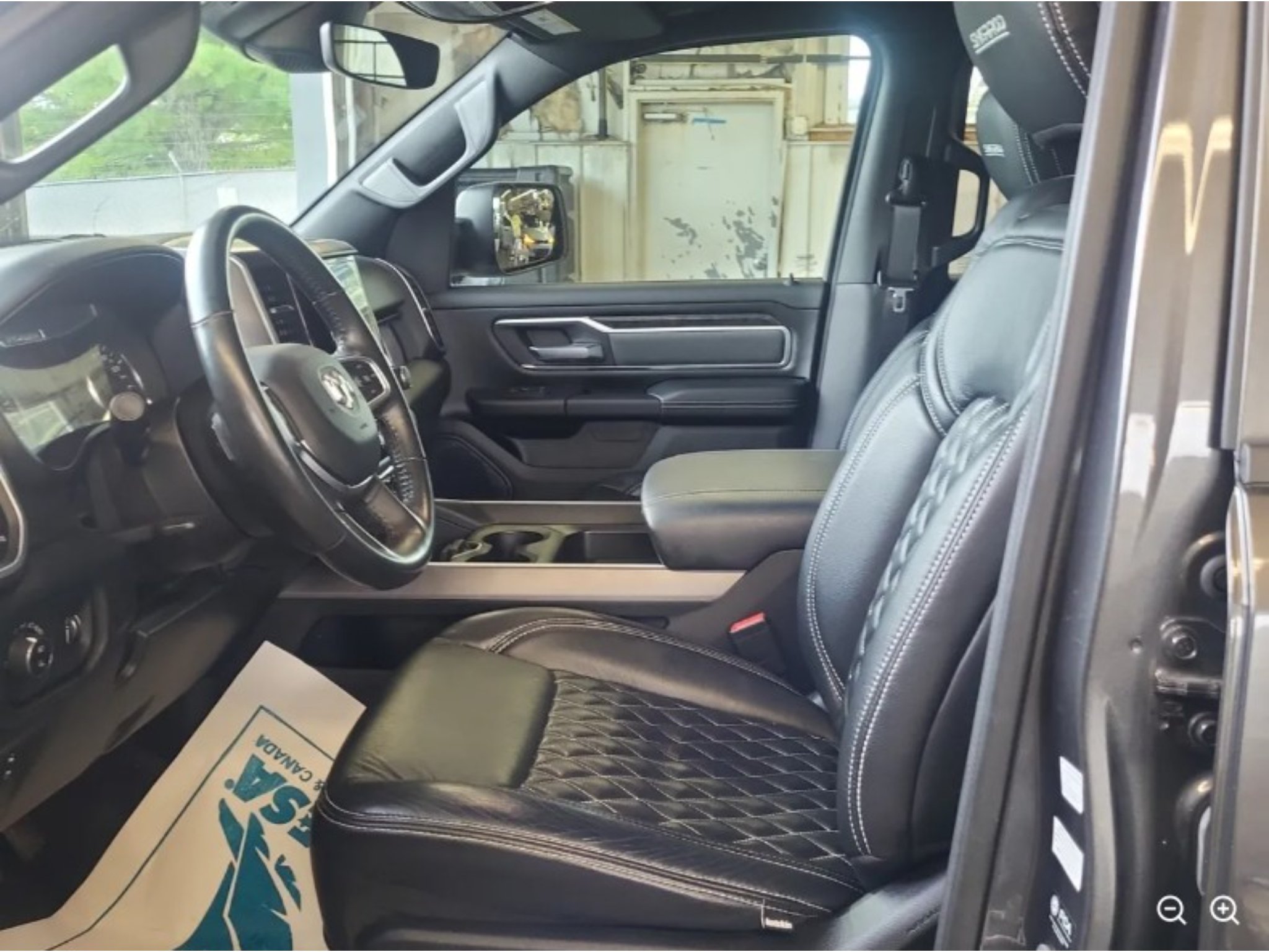 Used 2022 Granite Crystal Metallic Clearcoat Ram Big Horn image 8