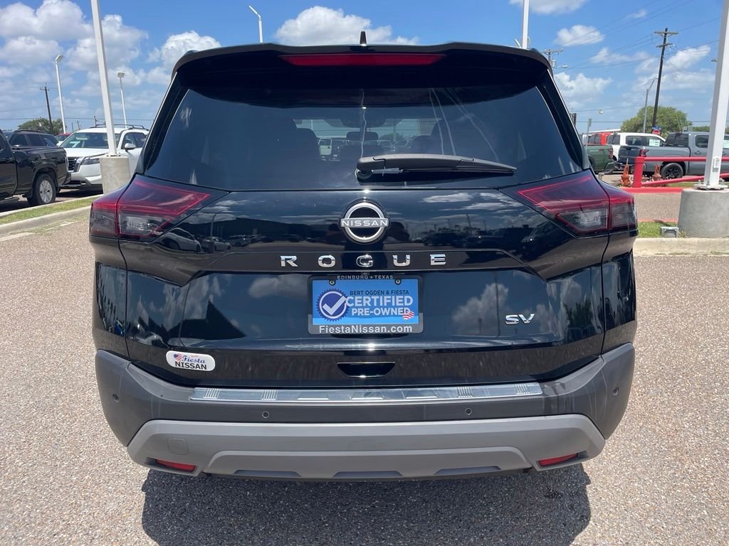 Certified Used 2023 Black Nissan SV image 6