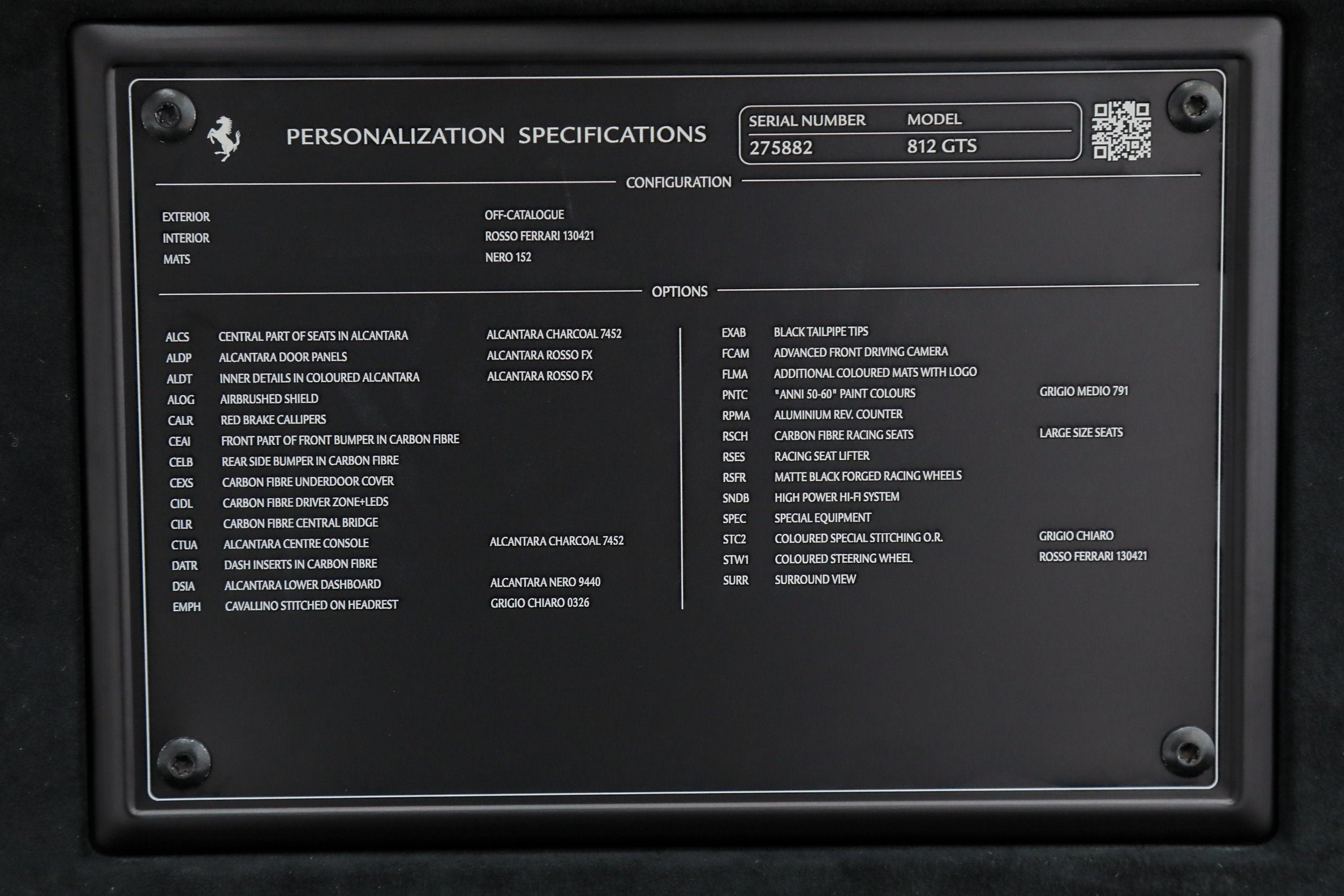 Certified Used 2022 Grigio Medio Ferrari  image 50