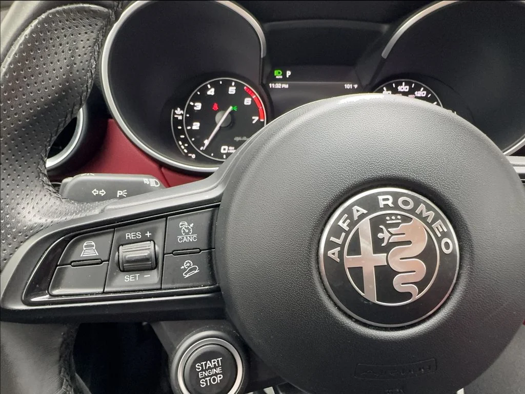 Used 2021 Gray Alfa Romeo CAM,PANO,BLIND SPOT,20" WHLS image 44