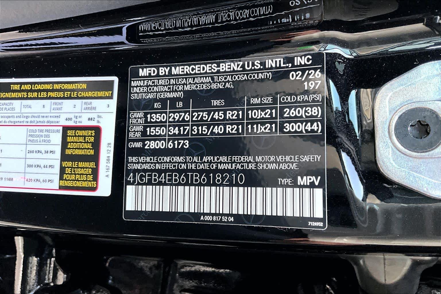 New 2026 Obsidian Black Metallic Mercedes-Benz GLE 350 image 21