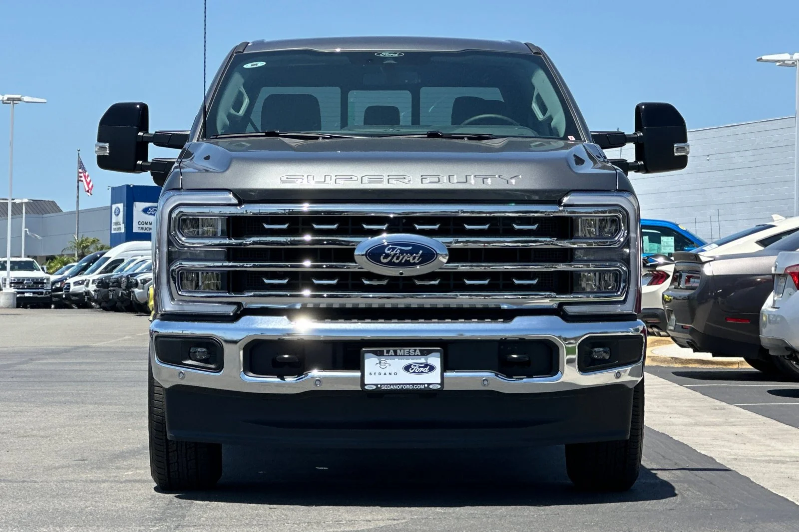 New 2026 Gray Ford Lariat image 8
