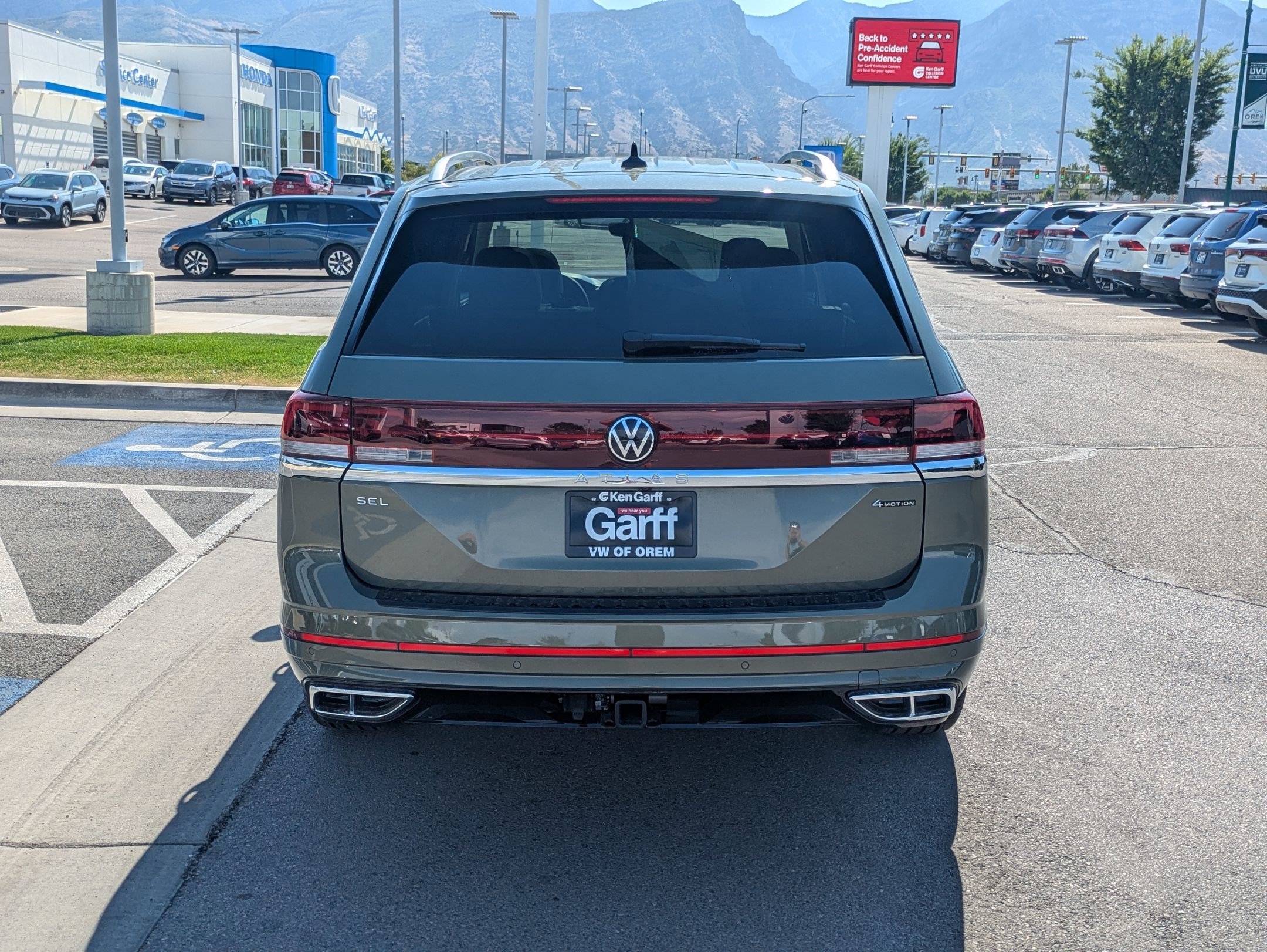 New 2026 Green Metallic Volkswagen 2.0T SEL Premium R-Line image 4