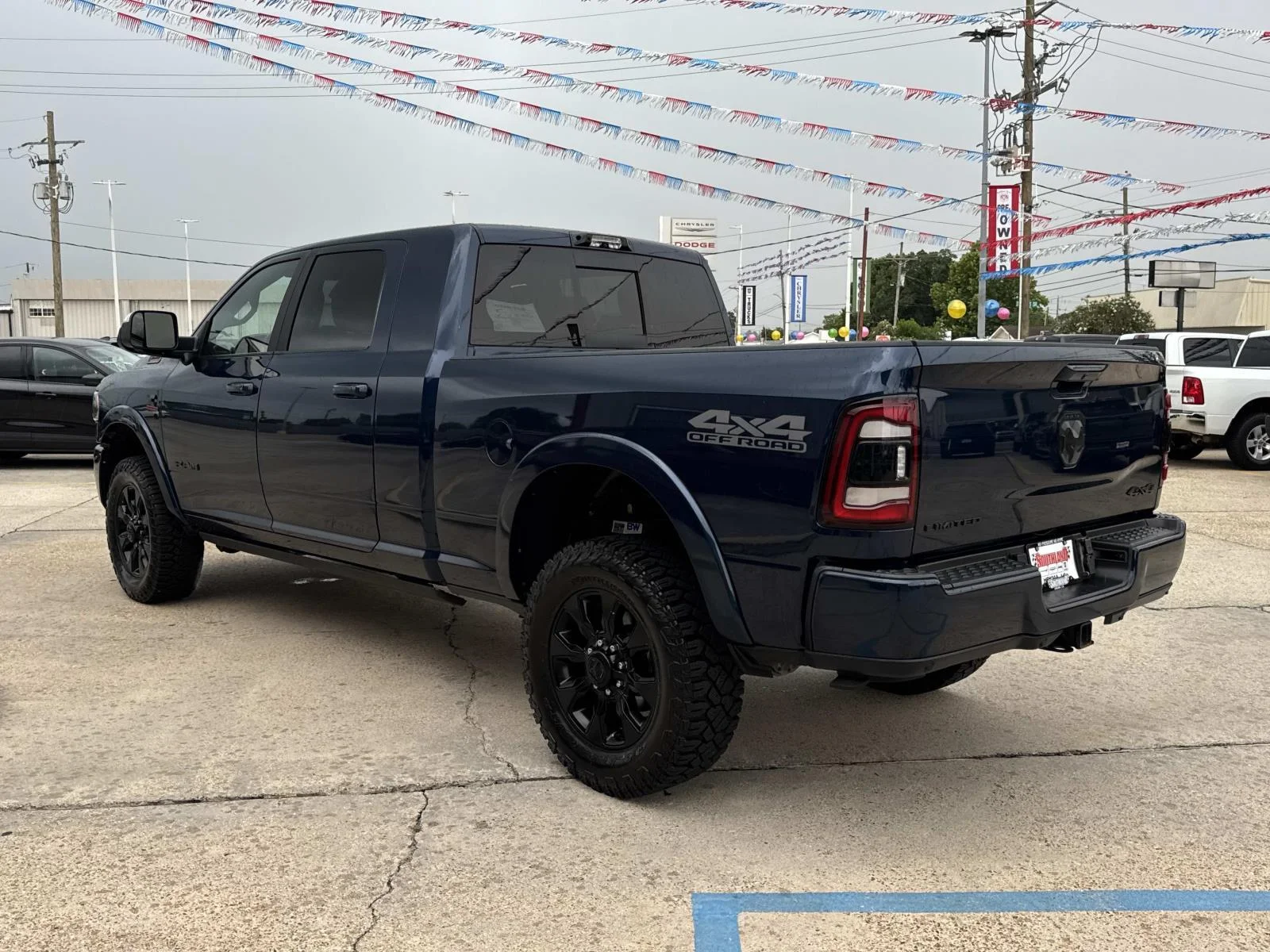 Used 2022 Patriot Blue Pearlcoat Ram Limited image 5
