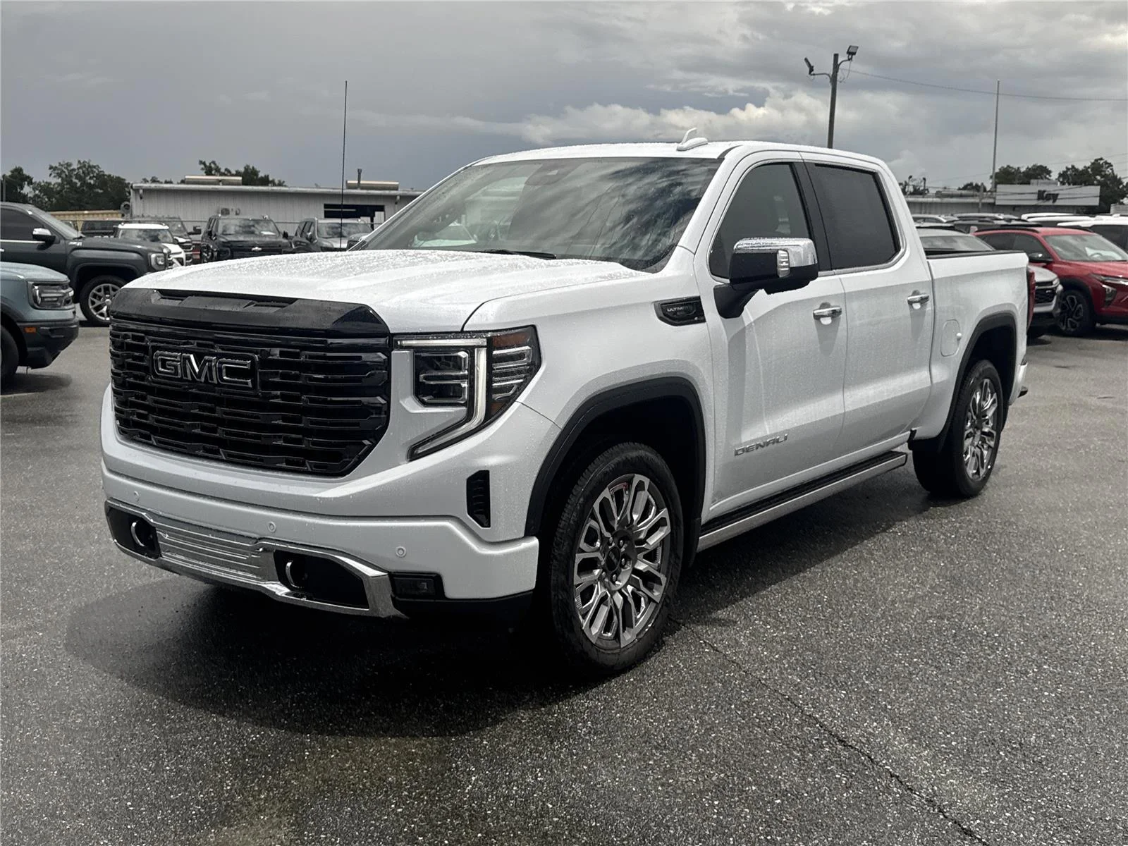 New 2026 Glacier White Tricoat GMC Denali Ultimate image 8