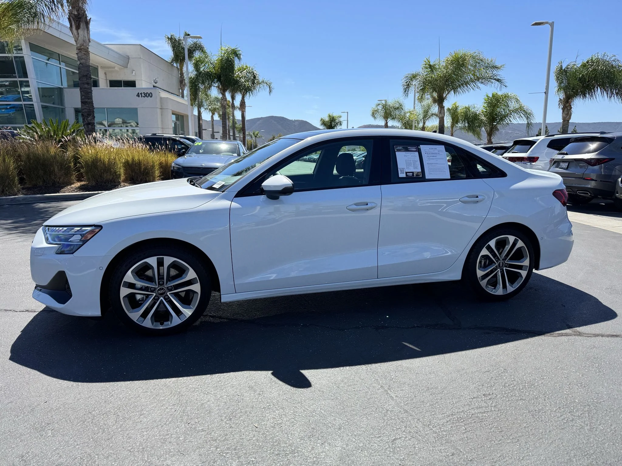Used 2026 Glacier White Metallic Audi Premium Plus image 5