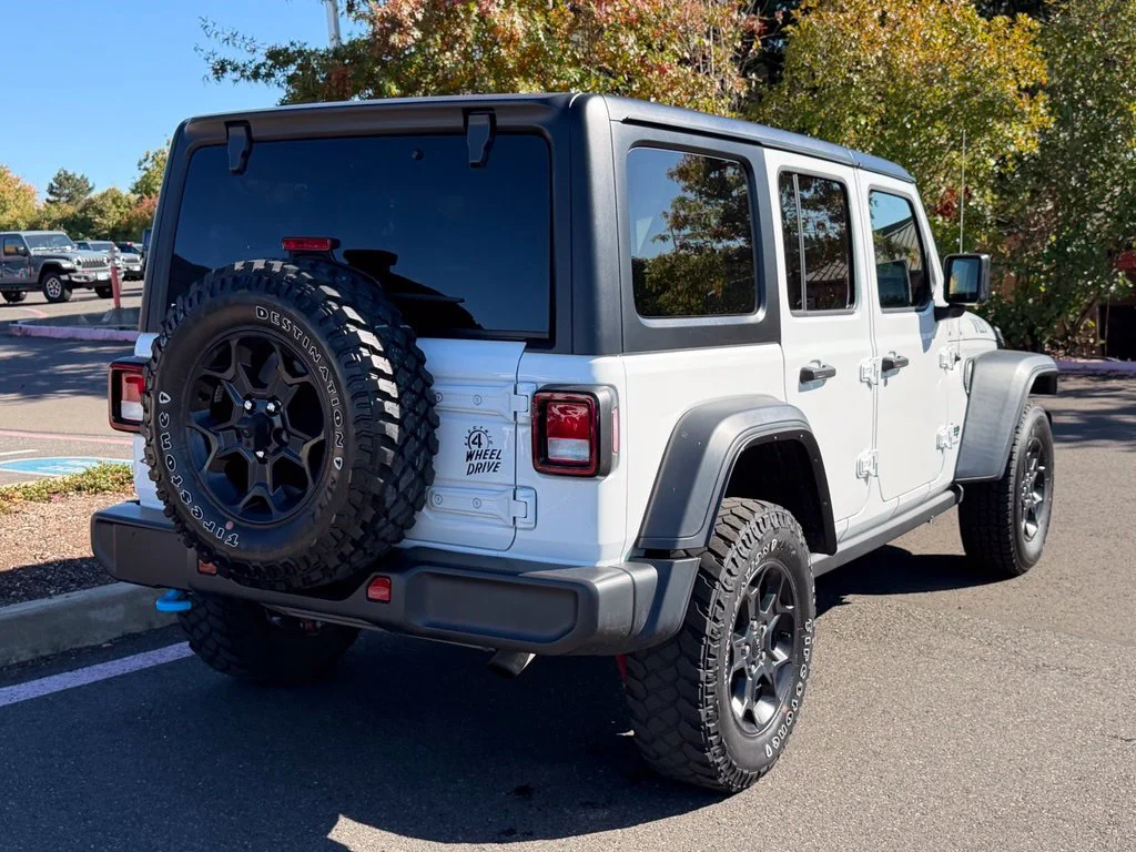 Used 2023 White Jeep Willys 4xe image 7