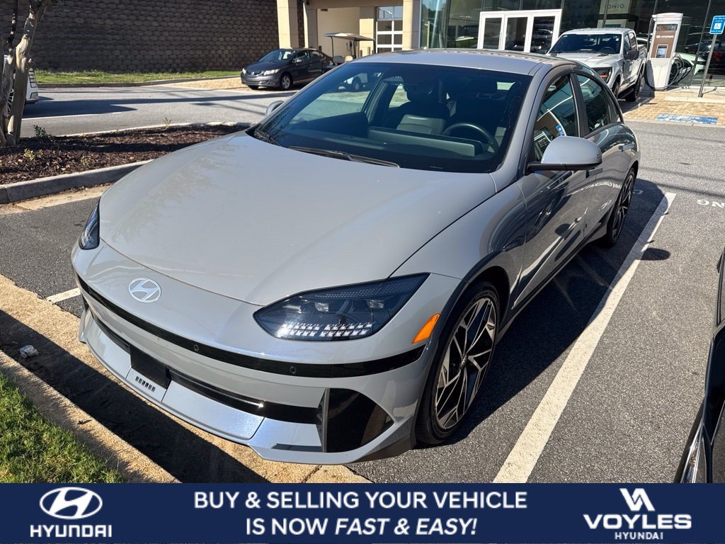 Certified Used 2023 Transmission Blue Hyundai SEL image 1